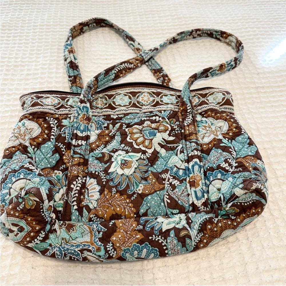 Vera Bradley Retired Java Paisley print purse